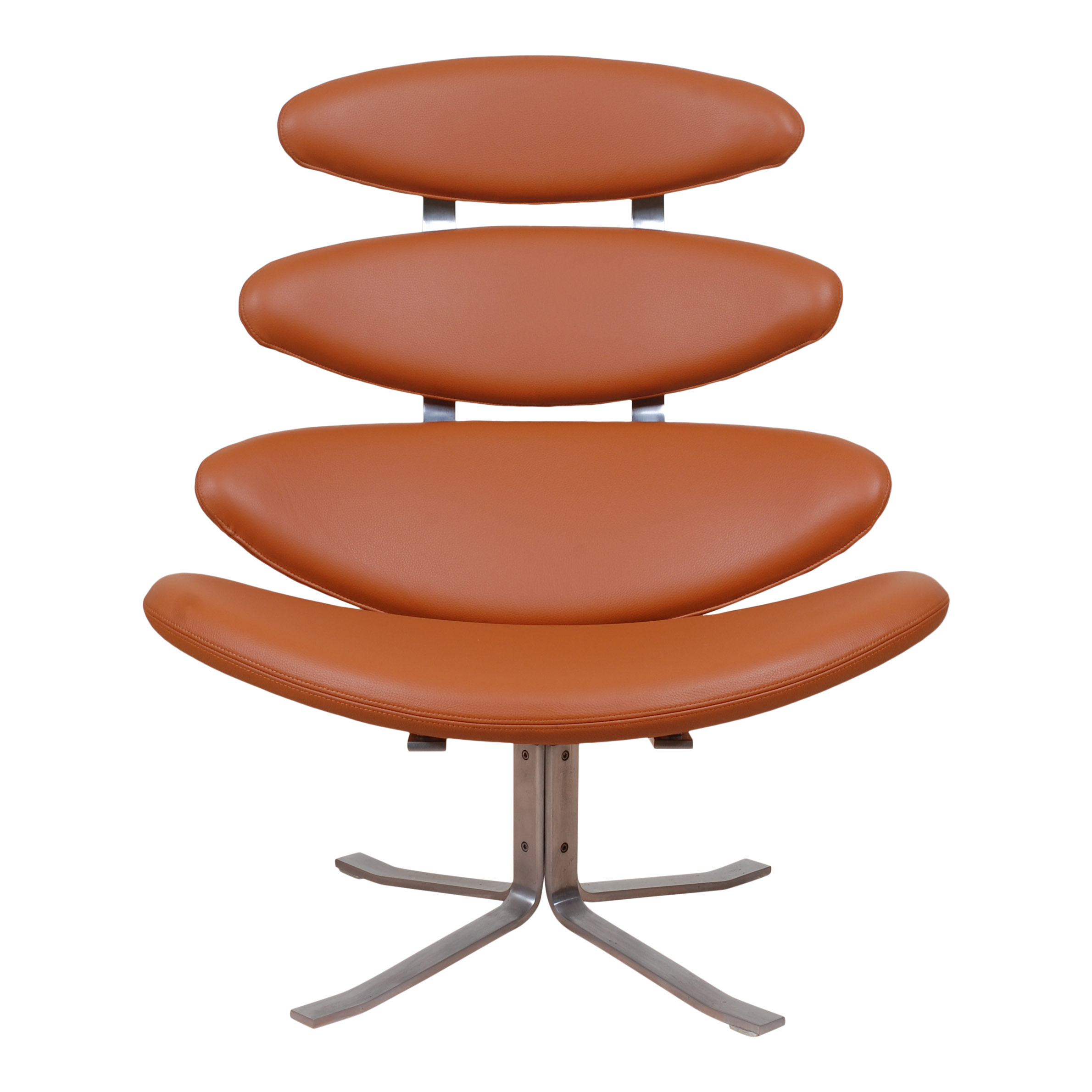 Poul Volther Corona chair with cognac leather - CPH-Classic